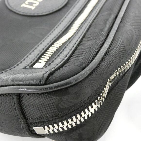 Gucci Off The Grid Black Synthetic Clutch Bag (Pre-Owned) - Picture 5 of 8